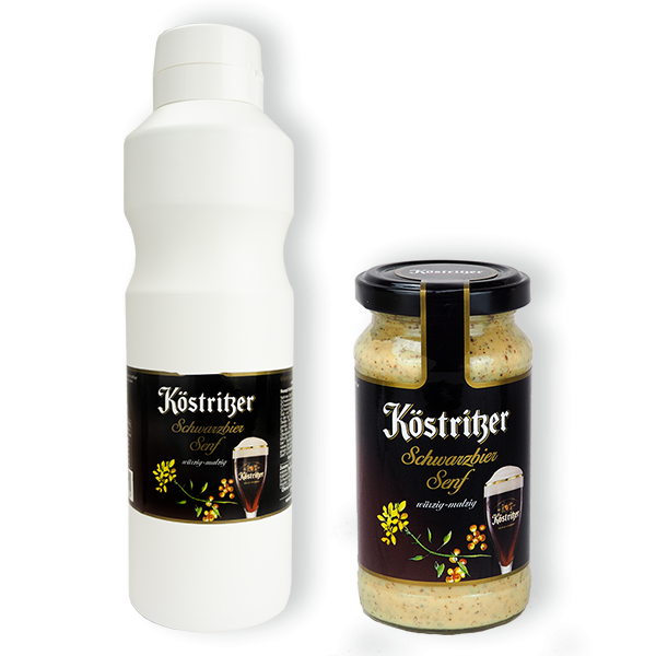 Köstritzer Schwarzbier Senf