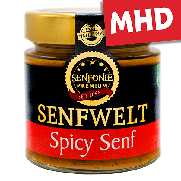 Spicy Senf - Scharfer Senf mit Tomate und Chili