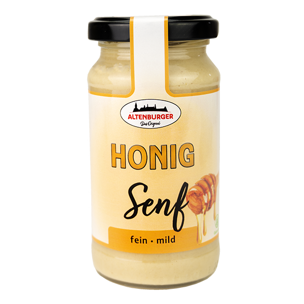 Honig Senf für Saucen, Dressings und Marinaden im neuen Design!