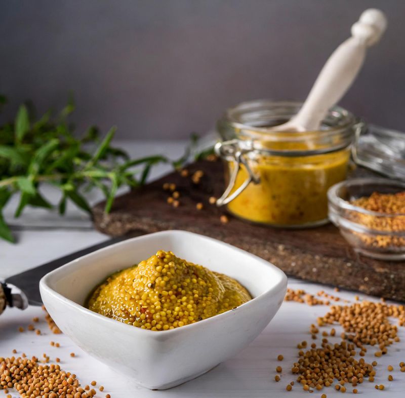 Rosenkohl in Frischkäse-Senfsauce | Rezept von Senf.de Rosenkohl in Frischkäse-Senfsauce | Rezept von Senf.de