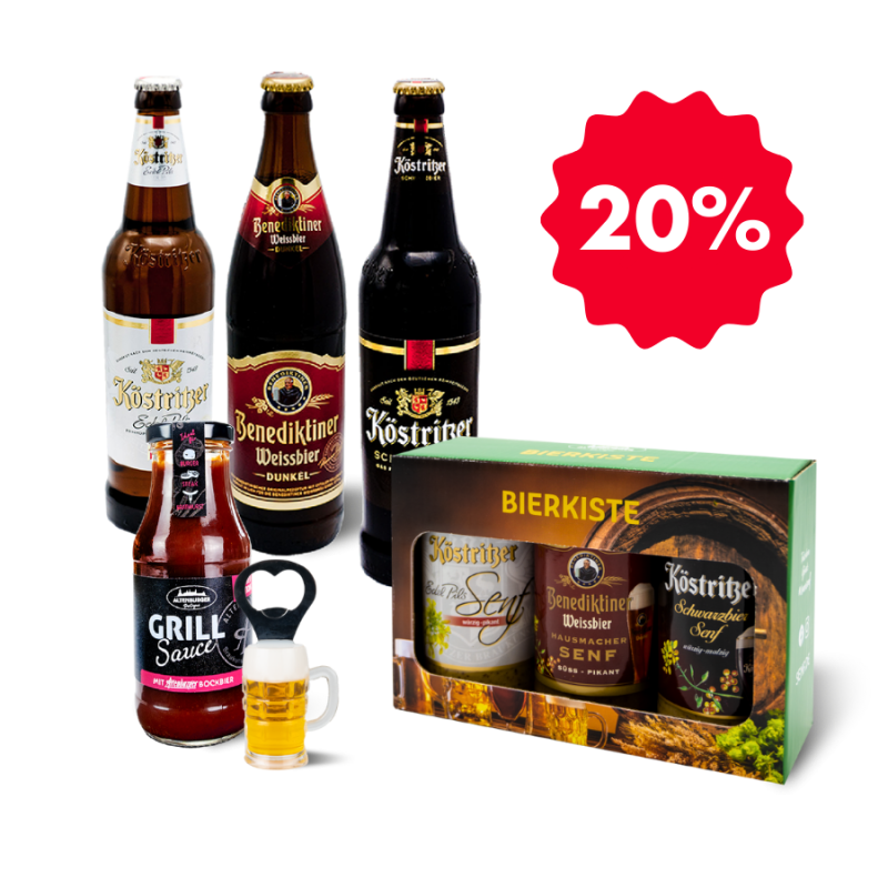 Wir schenken uns NIX Box mit Senf, Sauce und Gewürz