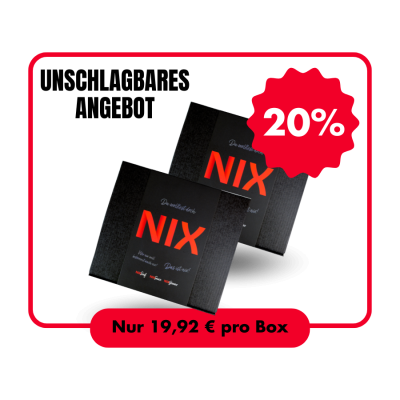 Wir schenken uns NIX Box mit Senf, Sauce und Gewürz